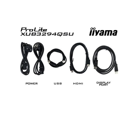 Монітор iiyama XUB3294QSU-B1, зображення 12 Монітор iiyama XUB3294QSU-B1, зображення 12