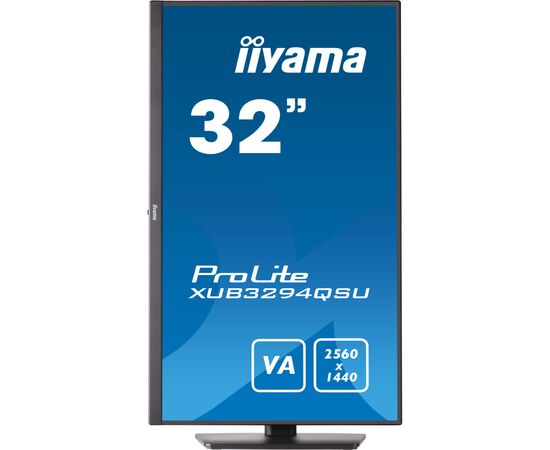 Монітор iiyama XUB3294QSU-B1, зображення 2 Монітор iiyama XUB3294QSU-B1, зображення 2
