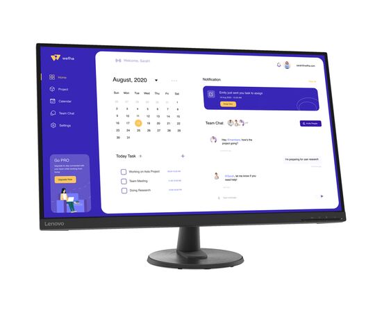 Монитор Lenovo C32u-40 (63DAGAT2UA), изображение 2 Монитор Lenovo C32u-40 (63DAGAT2UA), изображение 2