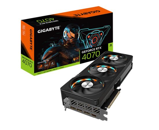 Видеокарта GIGABYTE GeForce RTX4070 12Gb GAMING OC (GV-N4070GAMING OC-12GD)