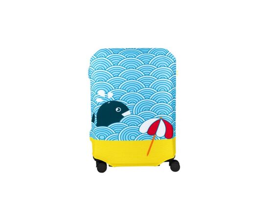Чехол для чемодана BG Berlin Hug Cover Light Whale L (Bg002-02-115-L)
