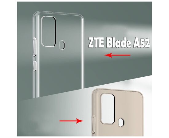 Чехол для моб. телефона BeCover ZTE Blade A52 Transparancy (708942), изображение 5 Чехол для моб. телефона BeCover ZTE Blade A52 Transparancy (708942), изображение 5