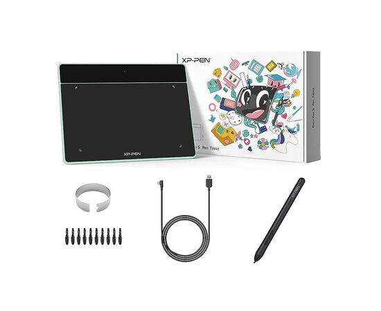 Графический планшет XP-Pen Deco Fun Blue (Deco Fun XS_BE), изображение 4 Графический планшет XP-Pen Deco Fun Blue (Deco Fun XS_BE), изображение 4