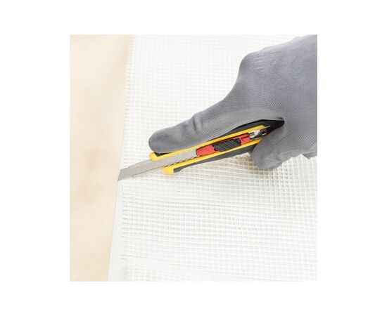 Нож монтажный Stanley FatMax, 9-мм сегментное лезвие L= 150 мм, вес 44 г. (FMHT10337-0), изображение 2 Нож монтажный Stanley FatMax, 9-мм сегментное лезвие L= 150 мм, вес 44 г. (FMHT10337-0), изображение 2