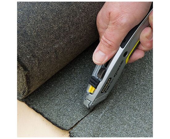 Нож монтажный Stanley FatMax Xtreme с двумя выдвижными лезвиями, L=180мм. (0-10-789), изображение 5 Нож монтажный Stanley FatMax Xtreme с двумя выдвижными лезвиями, L=180мм. (0-10-789), изображение 5