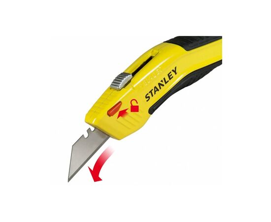 Нож монтажный Stanley Instantfeed, 5 лезвий , автоподача новых лезвий, L=150мм. (0-10-237), изображение 4 Нож монтажный Stanley Instantfeed, 5 лезвий , автоподача новых лезвий, L=150мм. (0-10-237), изображение 4