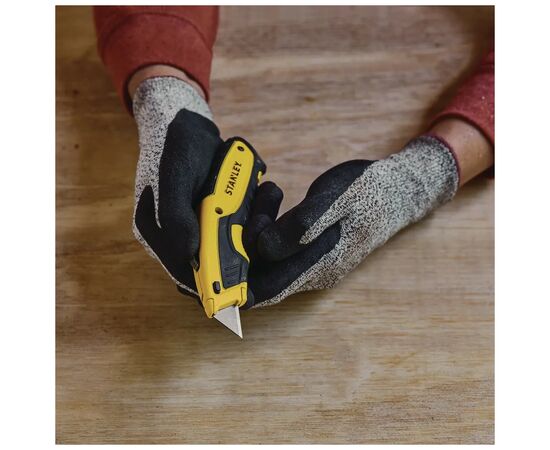 Нож монтажный Stanley PREMIUM с выдвижным лезвием , L=170 мм (STHT10479-0), изображение 7 Нож монтажный Stanley PREMIUM с выдвижным лезвием , L=170 мм (STHT10479-0), изображение 7