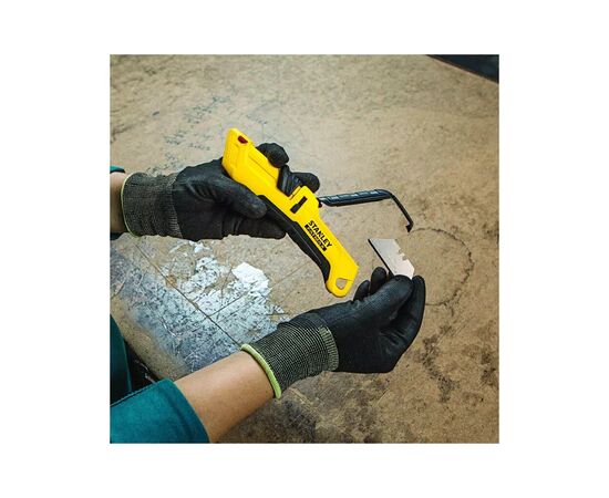 Нож монтажный Stanley Tri-Slide безопасный с лезвиями , L= 175 мм, 4 шт. (FMHT10365-0), изображение 6 Нож монтажный Stanley Tri-Slide безопасный с лезвиями , L= 175 мм, 4 шт. (FMHT10365-0), изображение 6