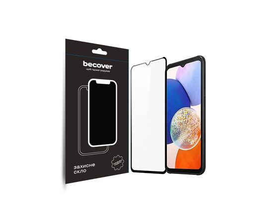 Стекло защитное BeCover Samsung Galaxy A14 4G SM-A145/A14 5G SM-A146 Black (708953)