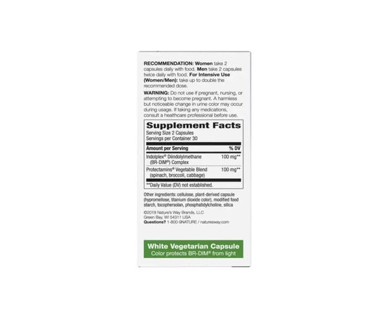 Витаминно-минеральный комплекс Nature's Way Метаболизм эстрогенов, DIM-plus, Estrogen Metabolism, 60 вегетарианс (NWY-14810), изображение 2 Витаминно-минеральный комплекс Nature's Way Метаболизм эстрогенов, DIM-plus, Estrogen Metabolism, 60 вегетарианс (NWY-14810), изображение 2