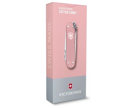 Нож Victorinox Classic SD Alox Colors Cotton Candy (0.6221.252G), изображение 2 Нож Victorinox Classic SD Alox Colors Cotton Candy (0.6221.252G), изображение 2