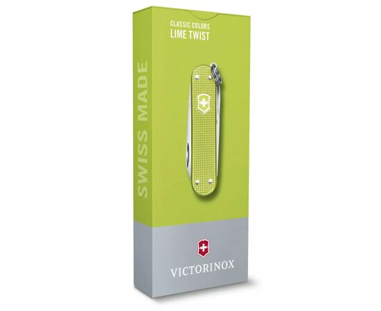 Нож Victorinox Classic SD Alox Colors Lime Twist (0.6221.241G), изображение 2 Нож Victorinox Classic SD Alox Colors Lime Twist (0.6221.241G), изображение 2