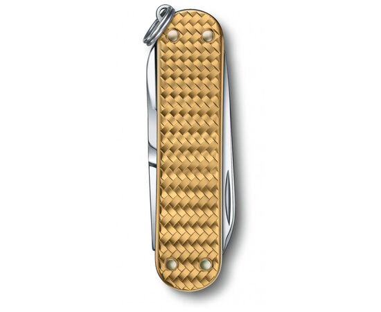 Нож Victorinox Classic SD Precious Alox Brass Gold (0.6221.408G), изображение 5 Нож Victorinox Classic SD Precious Alox Brass Gold (0.6221.408G), изображение 5