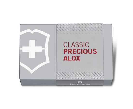 Нож Victorinox Classic SD Precious Alox Iconic Red (0.6221.401G), изображение 2 Нож Victorinox Classic SD Precious Alox Iconic Red (0.6221.401G), изображение 2