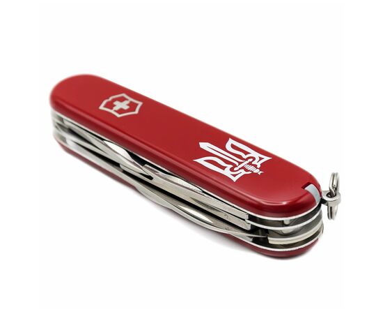 Нож Victorinox Climber Ukraine Red "Тризуб ОУН" (1.3703_T0300u), изображение 6