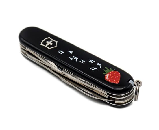 Нож Victorinox Climber Ukraine Black "Паляниця" (1.3703.3_T1300u), изображение 5