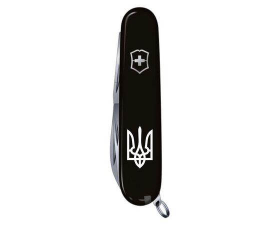 Нож Victorinox Climber Ukraine Black "Тризуб" (1.3703.3_T0010u), изображение 6