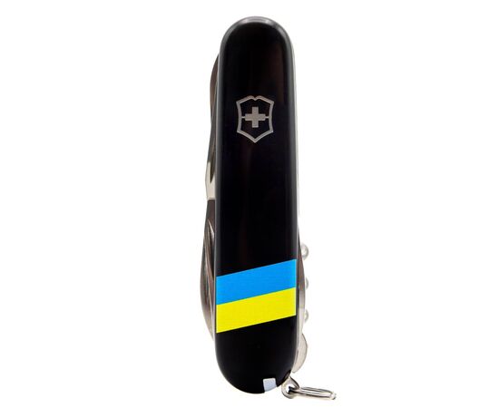Ніж Victorinox Climber Ukraine Black "Прапор України" (1.3703.3_T1100u), зображення 3 Ніж Victorinox Climber Ukraine Black "Прапор України" (1.3703.3_T1100u), зображення 3