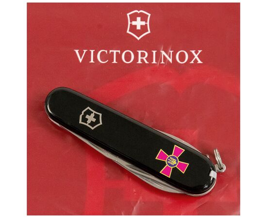 Нож Victorinox Spartan Army Black "Емблема ЗСУ" (1.3603.3_W0010u), изображение 2 Нож Victorinox Spartan Army Black "Емблема ЗСУ" (1.3603.3_W0010u), изображение 2