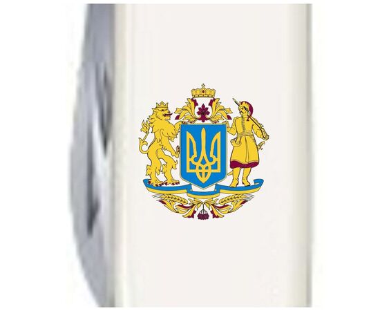 Нож Victorinox Spartan Ukraine White "Великий Герб України" (1.3603.7_T0400u), изображение 4