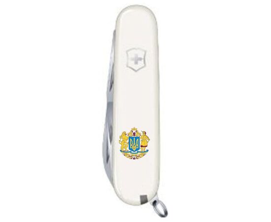 Нож Victorinox Spartan Ukraine White "Великий Герб України" (1.3603.7_T0400u), изображение 5