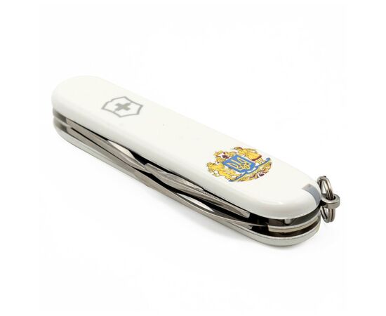 Нож Victorinox Spartan Ukraine White "Великий Герб України" (1.3603.7_T0400u), изображение 6