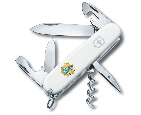 Нож Victorinox Spartan Ukraine White "Великий Герб України" (1.3603.7_T0400u)