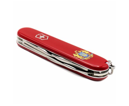 Нож Victorinox Spartan Ukraine Red "Великий Герб України" (1.3603_T0400u), изображение 5
