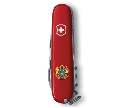 Нож Victorinox Spartan Ukraine Red "Великий Герб України" (1.3603_T0400u), изображение 6
