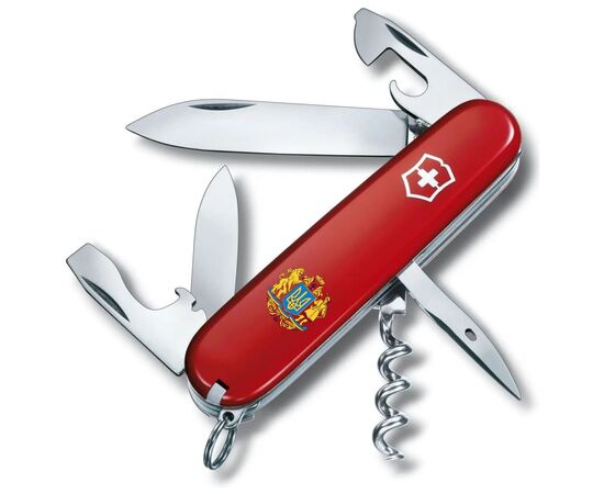 Нож Victorinox Spartan Ukraine Red "Великий Герб України" (1.3603_T0400u)