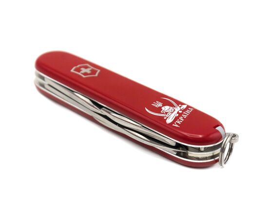 Нож Victorinox Spartan Ukraine Red "Козак з Шаблями" (1.3603_T1110u), изображение 5 Нож Victorinox Spartan Ukraine Red "Козак з Шаблями" (1.3603_T1110u), изображение 5