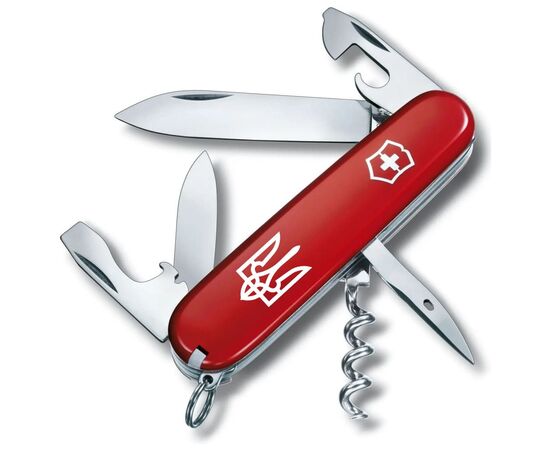 Ніж Victorinox Spartan Ukraine Red "Тризуб" (1.3603_T0010u)