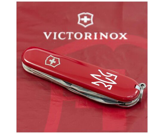 Нож Victorinox Spartan Ukraine Red "Тризуб ЗСУ" (1.3603_T0390u), изображение 3