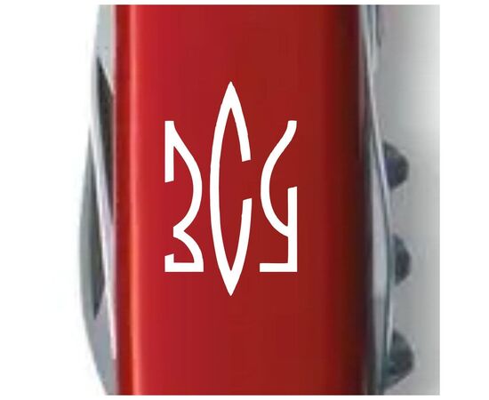 Нож Victorinox Spartan Ukraine Red "Тризуб ЗСУ" (1.3603_T0390u), изображение 4