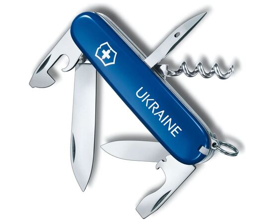 Ніж Victorinox Spartan Ukraine Blue "Ukraine" (1.3603.2_T0140u)