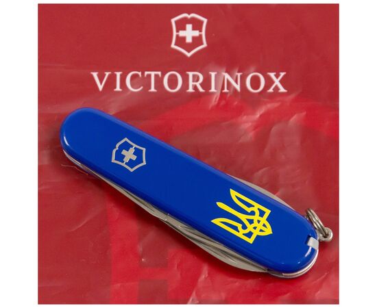 Нож Victorinox Spartan Ukraine Blue "Тризуб жовтий" (1.3603.2_T0018u), изображение 2 Нож Victorinox Spartan Ukraine Blue "Тризуб жовтий" (1.3603.2_T0018u), изображение 2