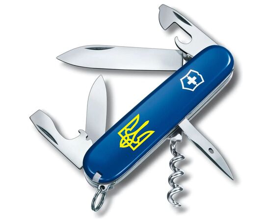 Нож Victorinox Spartan Ukraine Blue "Тризуб жовтий" (1.3603.2_T0018u)