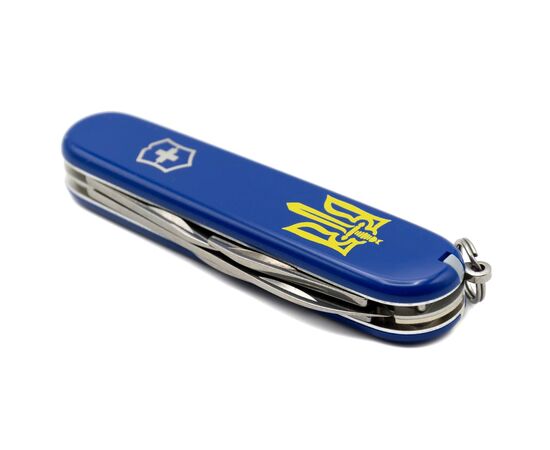 Нож Victorinox Spartan Ukraine Blue "Тризуб ОУН жовтий" (1.3603.2_T0308u), изображение 6