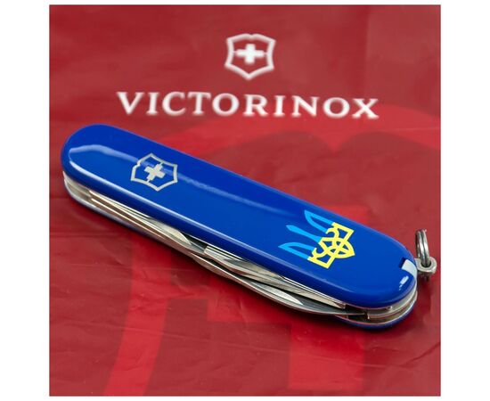 Нож Victorinox Spartan Ukraine Blue "Тризуб Жовто-Блакитний" (1.3603.2_T0016u), изображение 2
