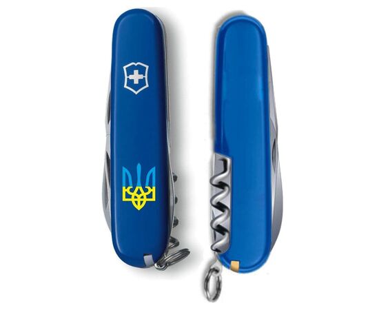 Нож Victorinox Spartan Ukraine Blue "Тризуб Жовто-Блакитний" (1.3603.2_T0016u), изображение 3
