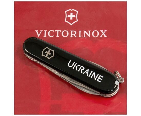 Нож Victorinox Spartan Ukraine Black "Ukraine" (1.3603.3_T0140u), изображение 2 Нож Victorinox Spartan Ukraine Black "Ukraine" (1.3603.3_T0140u), изображение 2