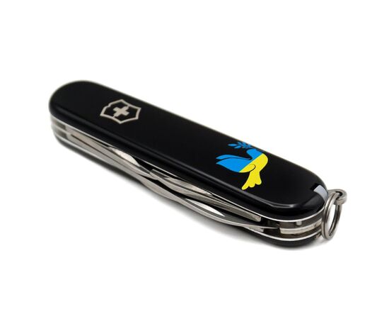 Нож Victorinox Spartan Ukraine Black "Голуб Миру Жовто-Блакитний" (1.3603.3_T1036u), изображение 6 Нож Victorinox Spartan Ukraine Black "Голуб Миру Жовто-Блакитний" (1.3603.3_T1036u), изображение 6