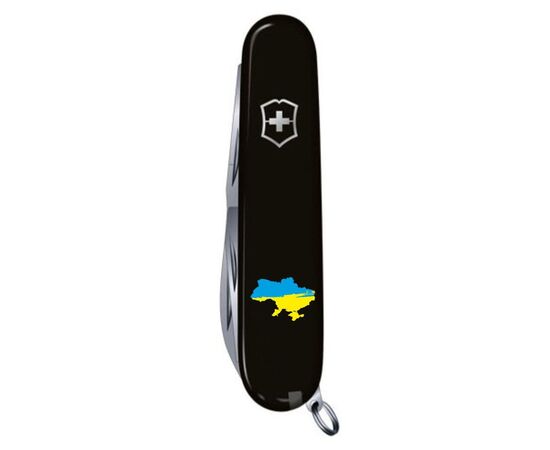 Ніж Victorinox Spartan Ukraine Black "Карта України Жовто-Блакитна" (1.3603.3_T1166u), зображення 5 Ніж Victorinox Spartan Ukraine Black "Карта України Жовто-Блакитна" (1.3603.3_T1166u), зображення 5