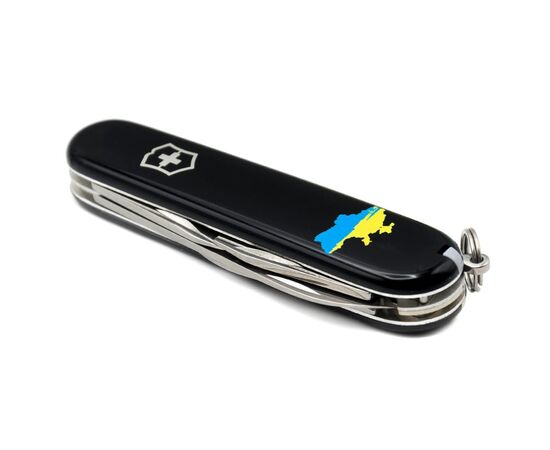 Ніж Victorinox Spartan Ukraine Black "Карта України Жовто-Блакитна" (1.3603.3_T1166u), зображення 6 Ніж Victorinox Spartan Ukraine Black "Карта України Жовто-Блакитна" (1.3603.3_T1166u), зображення 6