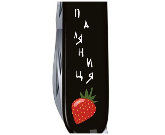 Ніж Victorinox Spartan Ukraine Black "Паляниця" (1.3603.3_T1300u), зображення 4 Ніж Victorinox Spartan Ukraine Black "Паляниця" (1.3603.3_T1300u), зображення 4