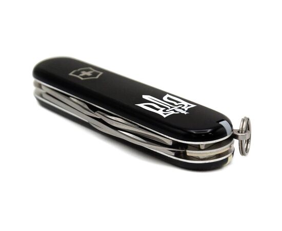 Нож Victorinox Spartan Ukraine Black "Тризуб ОУН" (1.3603.3_T0300u), изображение 6