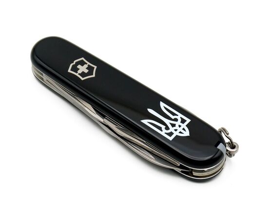 Нож Victorinox Spartan Ukraine Black "Тризуб" (1.3603.3_T0010u), изображение 6 Нож Victorinox Spartan Ukraine Black "Тризуб" (1.3603.3_T0010u), изображение 6