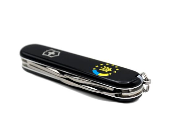 Нож Victorinox Spartan Ukraine Black "Україна ЄС" (1.3603.3_T1130u), изображение 6 Нож Victorinox Spartan Ukraine Black "Україна ЄС" (1.3603.3_T1130u), изображение 6