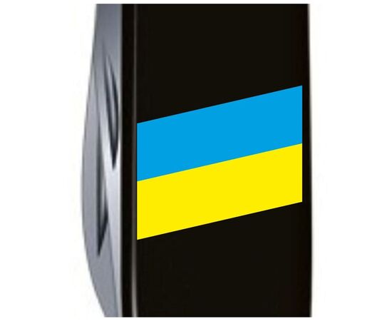 Ніж Victorinox Spartan Ukraine Black "Прапор України" (1.3603.3_T1100u), зображення 4 Ніж Victorinox Spartan Ukraine Black "Прапор України" (1.3603.3_T1100u), зображення 4