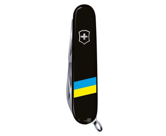 Ніж Victorinox Spartan Ukraine Black "Прапор України" (1.3603.3_T1100u), зображення 5 Ніж Victorinox Spartan Ukraine Black "Прапор України" (1.3603.3_T1100u), зображення 5